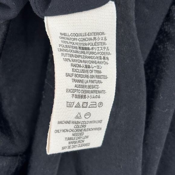 Free People Gabby Party All Night Dress Size 2 Black Fit and Flare Mini LBD - Picture 12 of 13